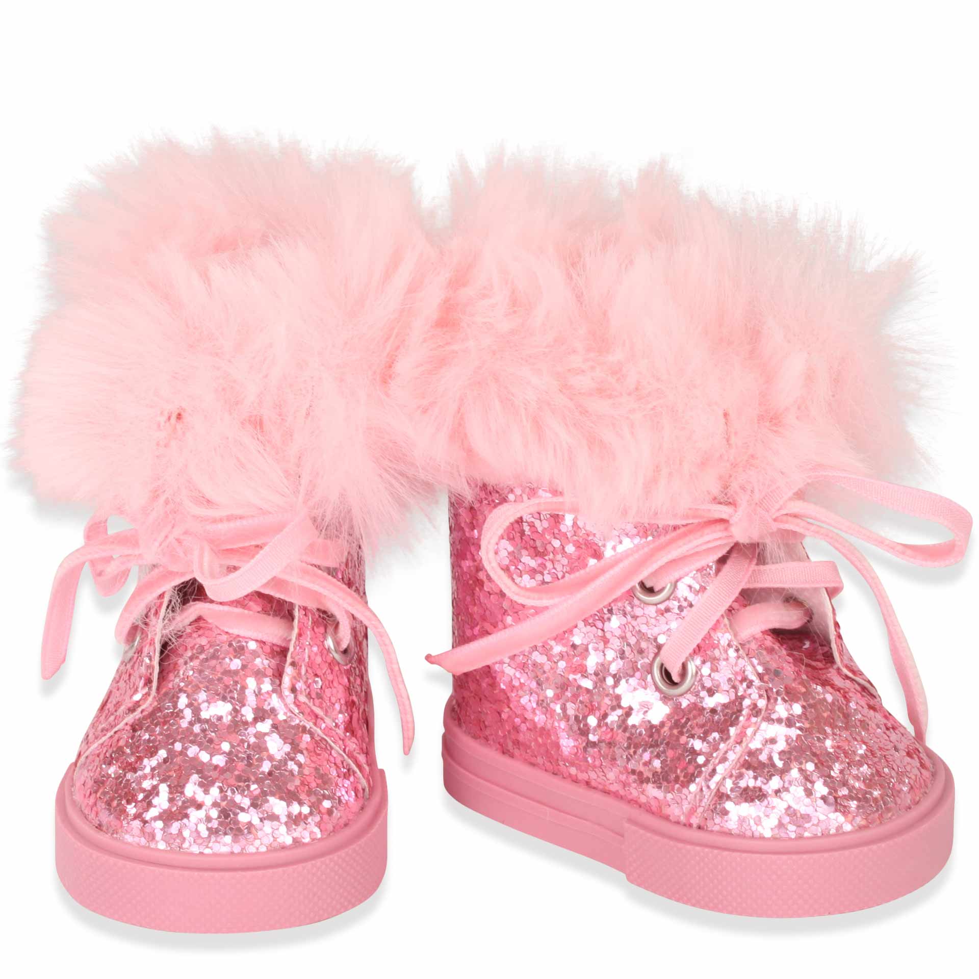 Glitter boots Pink