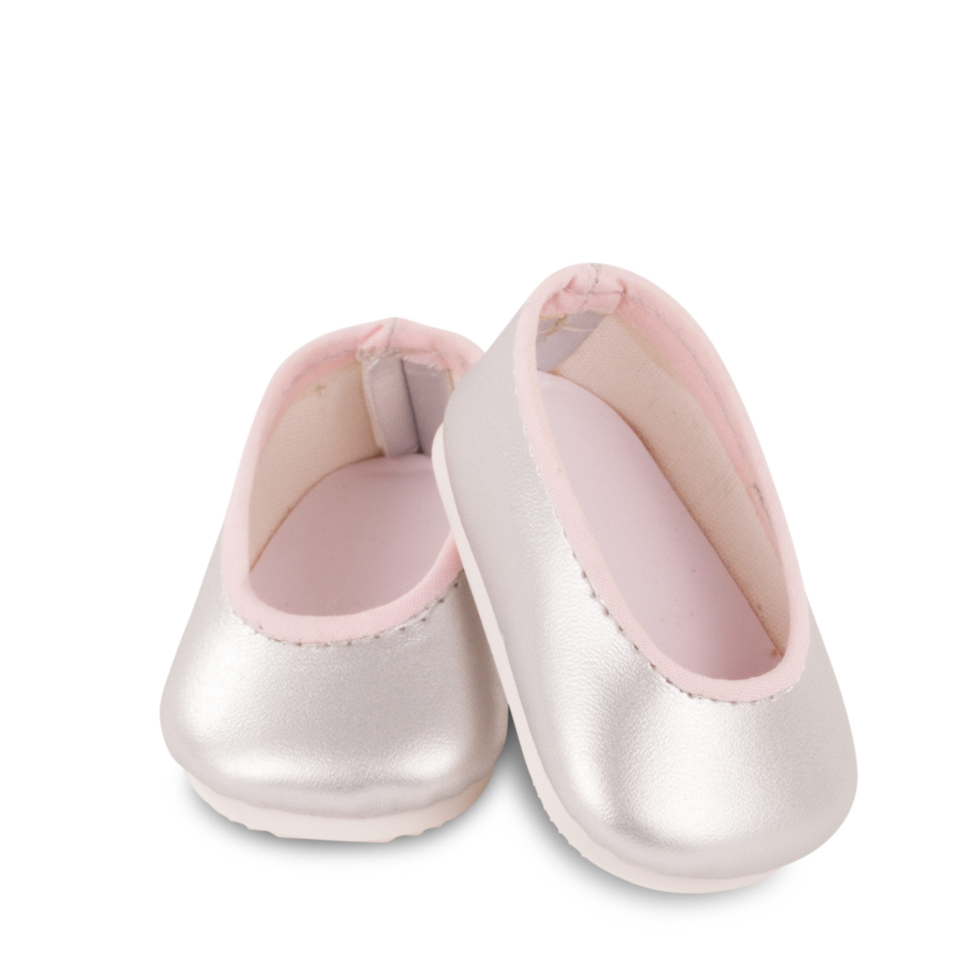 Ballerina shoes silver pink Gotz doll fashion